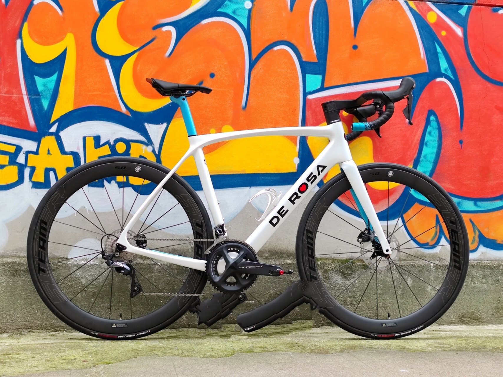 意呆利 德罗萨de rosa idol 碳纤维公路车 每到周末忙爆炸 67今天装