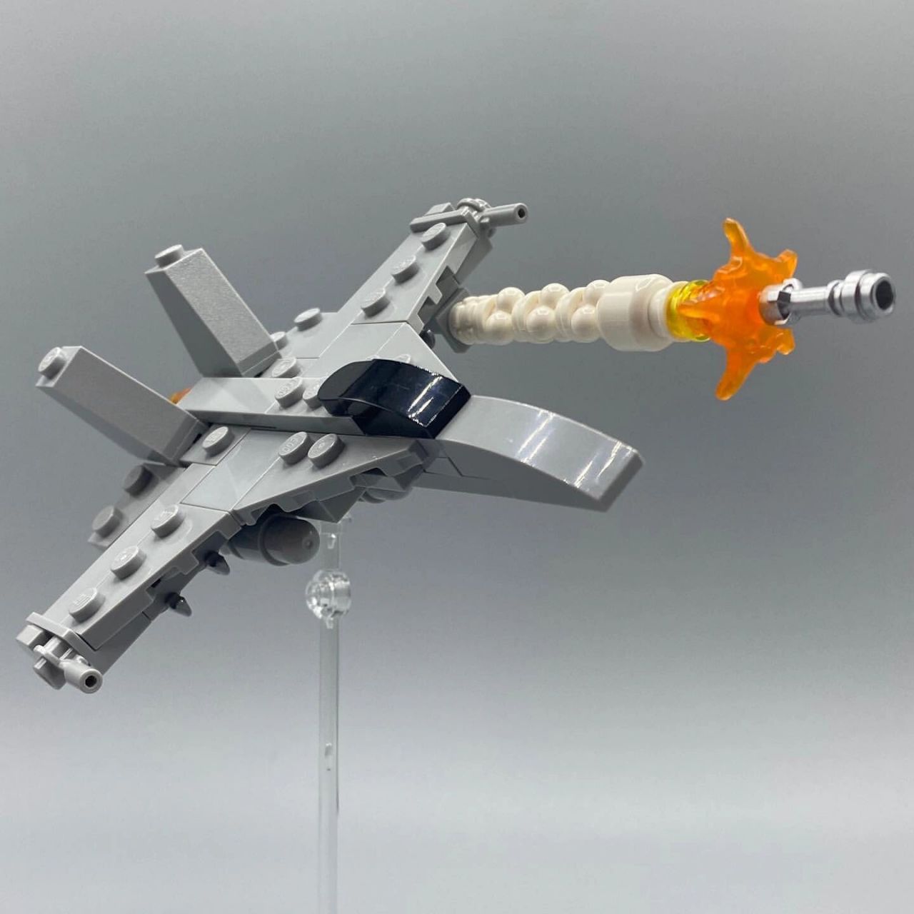 「分享囍歡」乐高moc 战斗机      乐高moc|高颜值乐高|乐高推荐|乐高