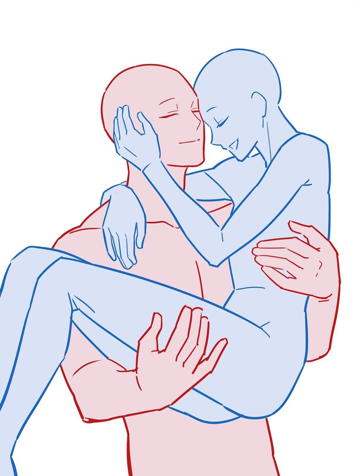 【绘画素材】三连公主抱来咯