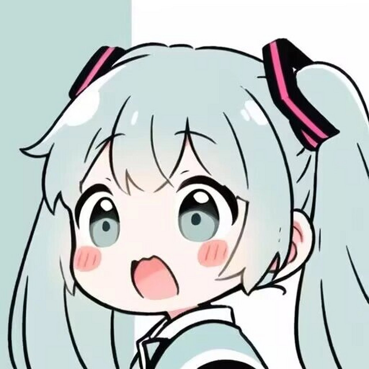 miku~ q版的初音头像 (05040890040805)