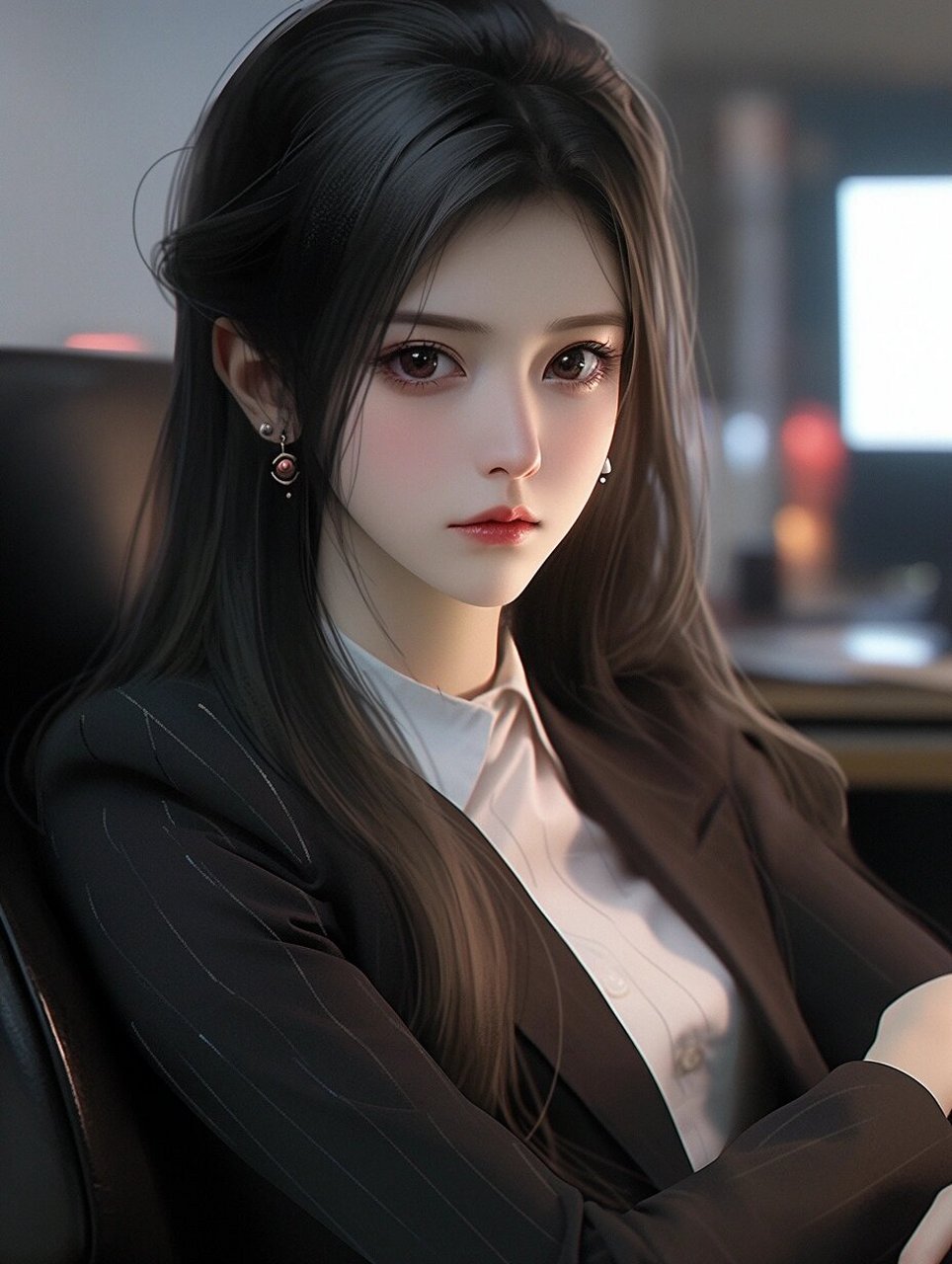 【女生头像】霸道女总裁,御姐型姐姐 过来, 喜欢姐姐嘛?