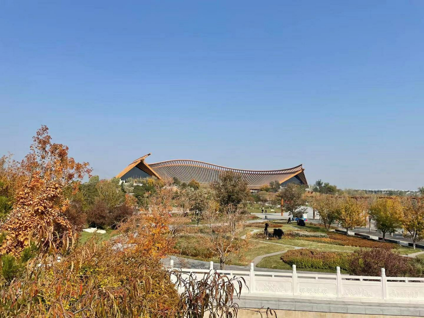 北京世园会一日游 地点:延庆 票价:20,需要身份证,入园前会查健康码