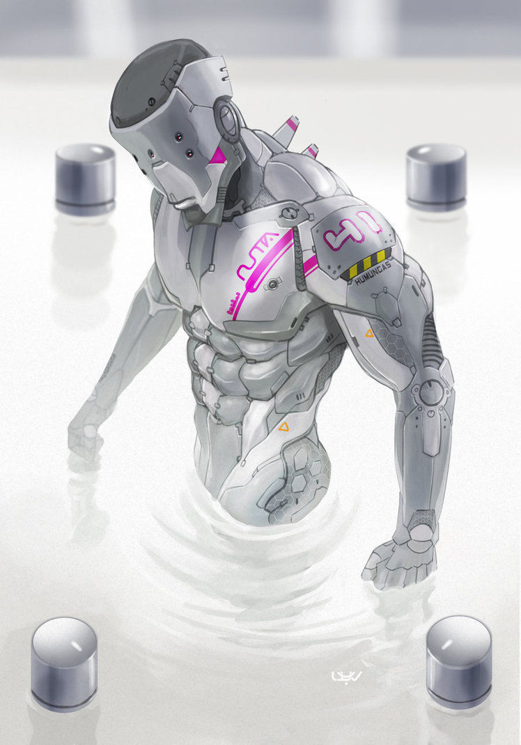 科幻机甲设定 #绘画参考# #遇见艺术# #绘画# #插画