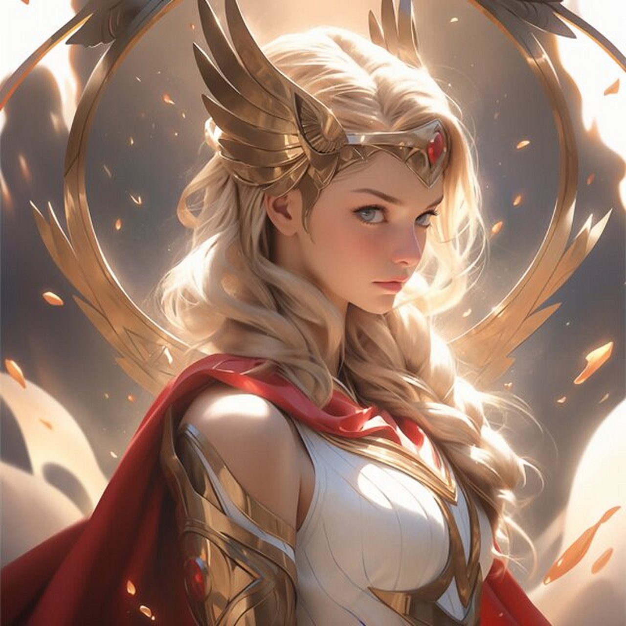 ai 超清原画  炸裂! 收徒有偿 今日分享: 持剑天使 每天一更