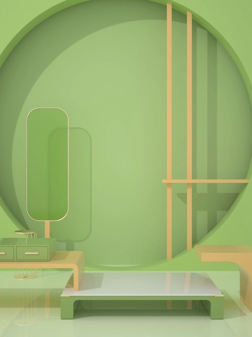 爱了爱了99第一张的绿色背景图!