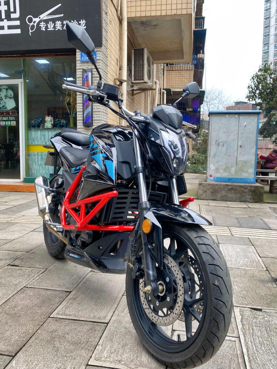 枭风9号街车 22年上户手续齐全,安全行驶小几千公里,车况成色如图不