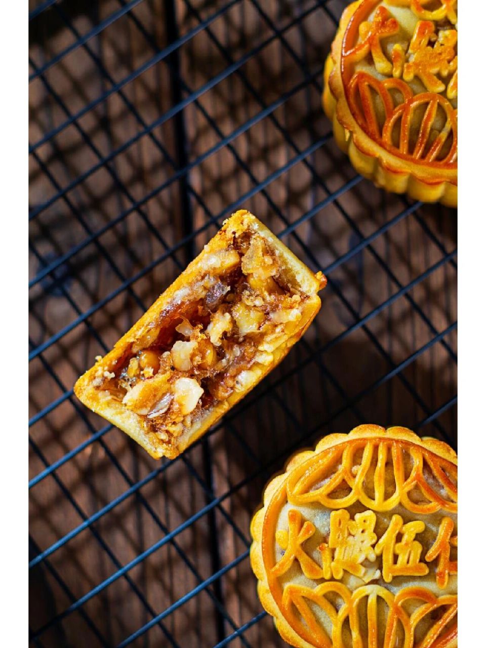 广式月饼04火腿五仁配方 "广式火腿五仁月饼广式火腿五仁月饼是南瓜