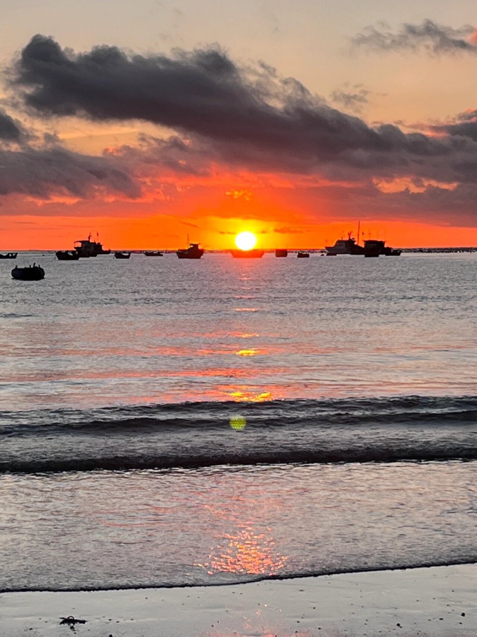 海边简直太美了 四点半起 五点半太阳才从地平线升起 看92