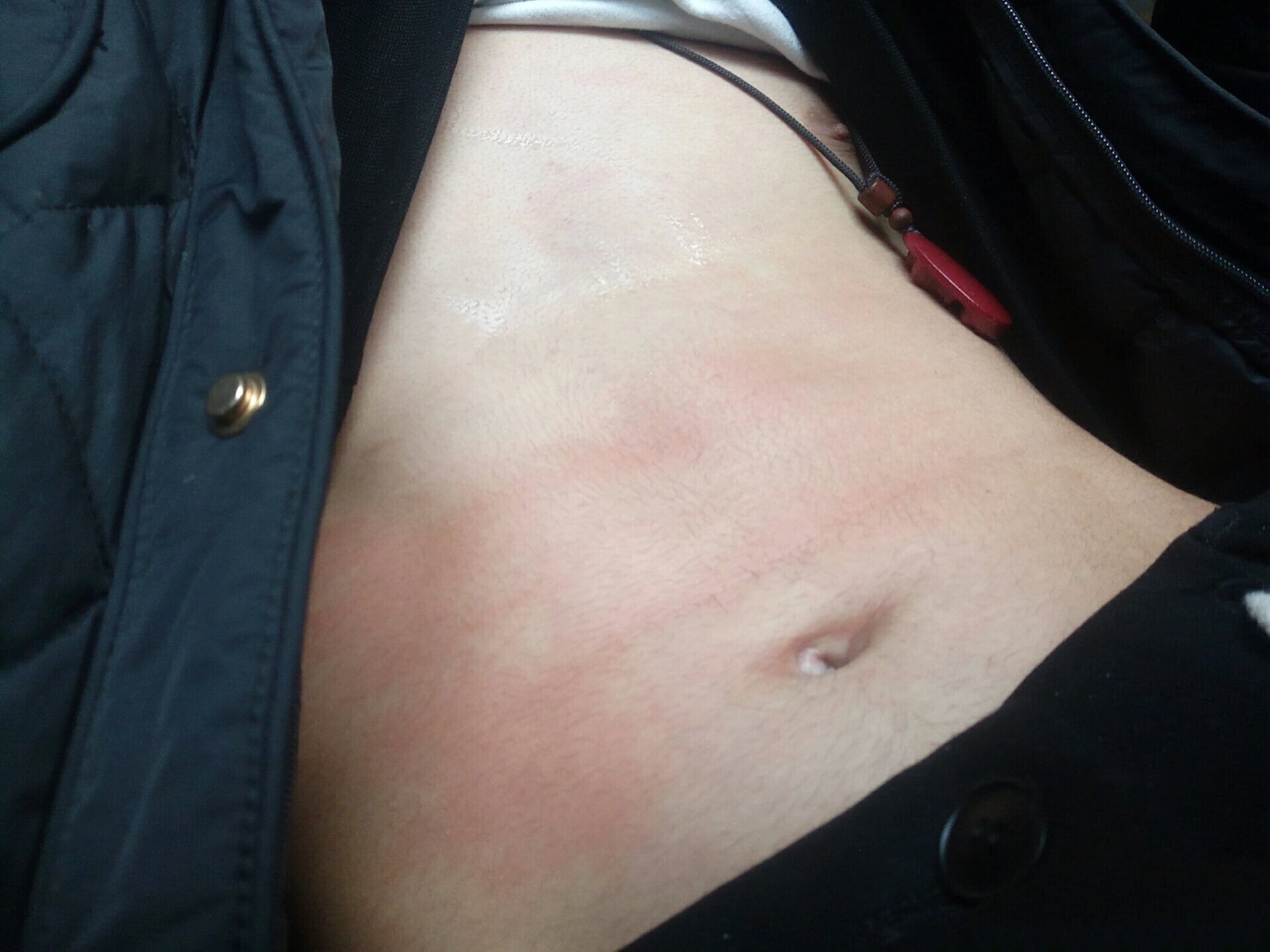 初2腹肌少年抗击打