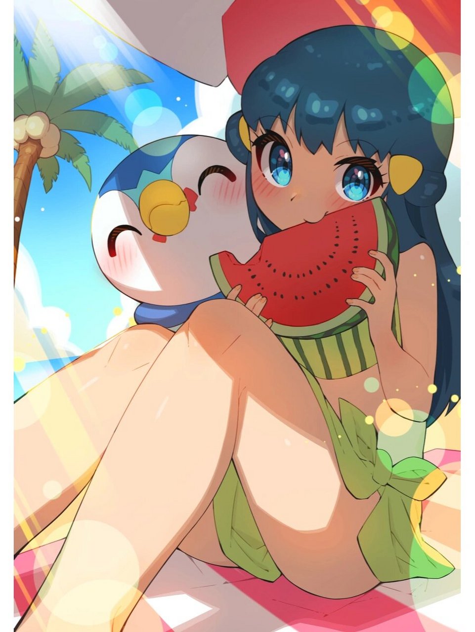 夏日泳装 宝可梦 女主角们 画师名,タイサ