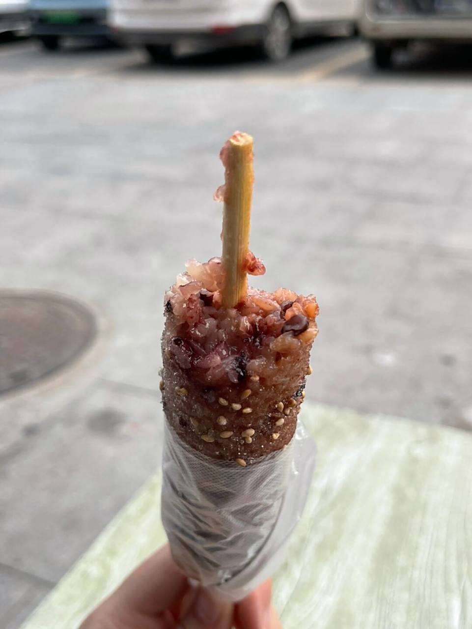 竹筒粽子61小时候的回忆 小时候经常吃的竹筒粽子 难得能买到了