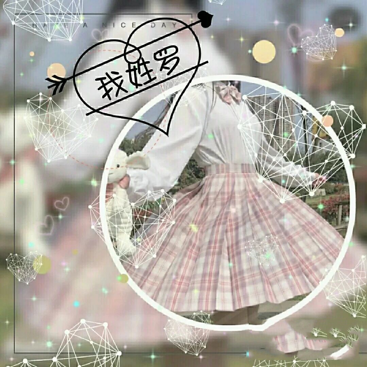 新一期罗的姓氏头像