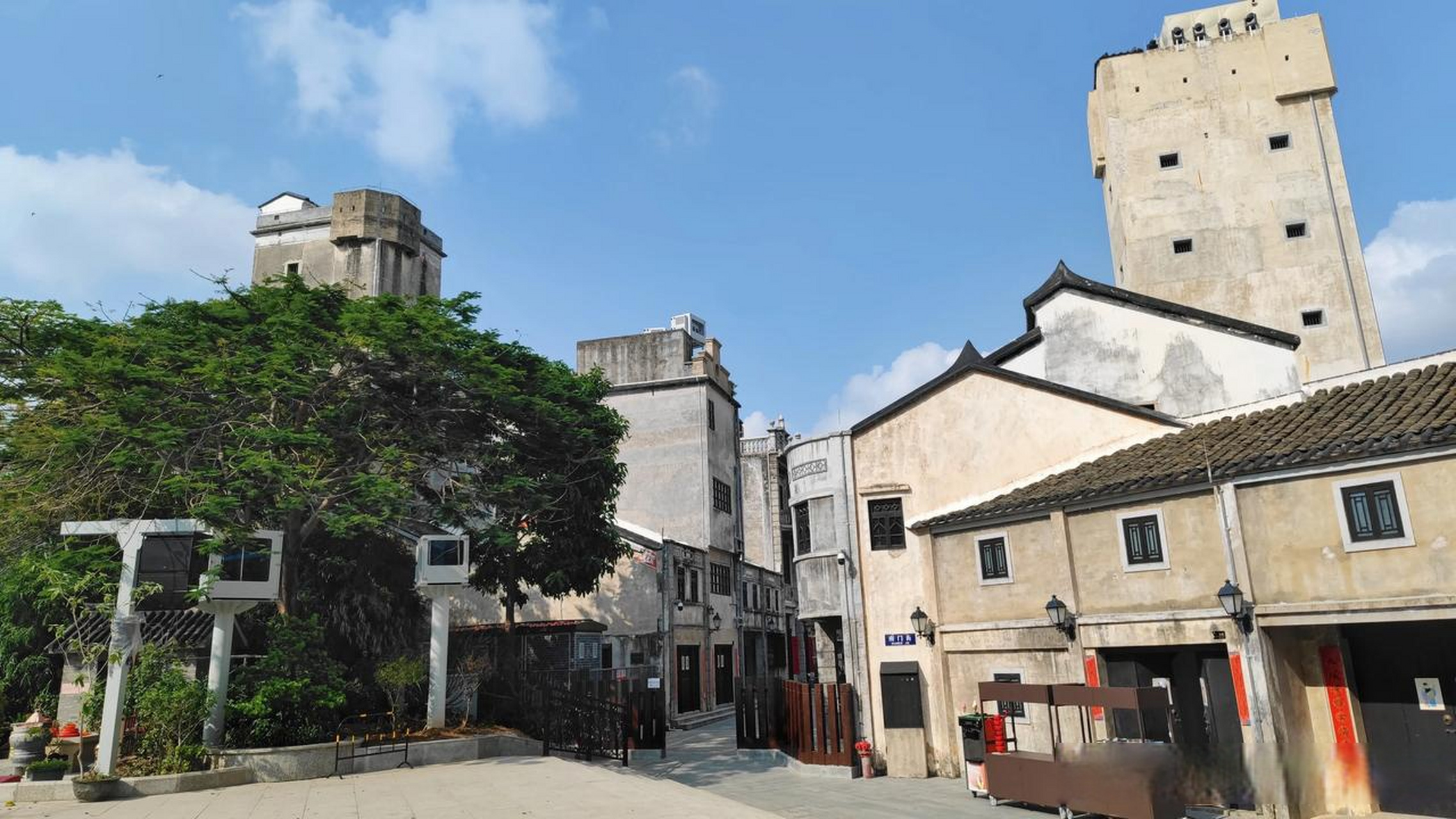 它就是深圳观澜古墟,距今已有200多年的历史