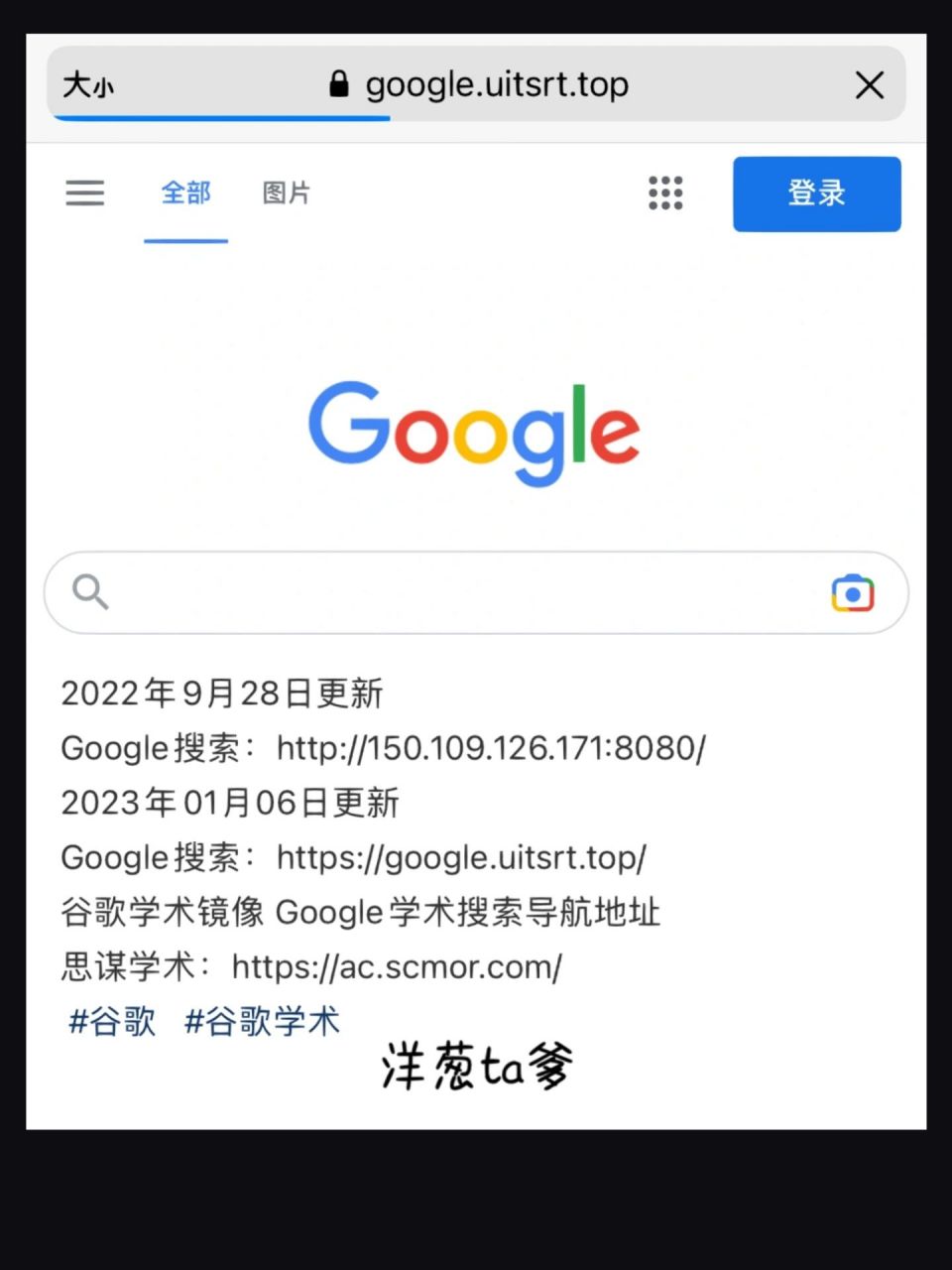 谷歌镜像识图图片