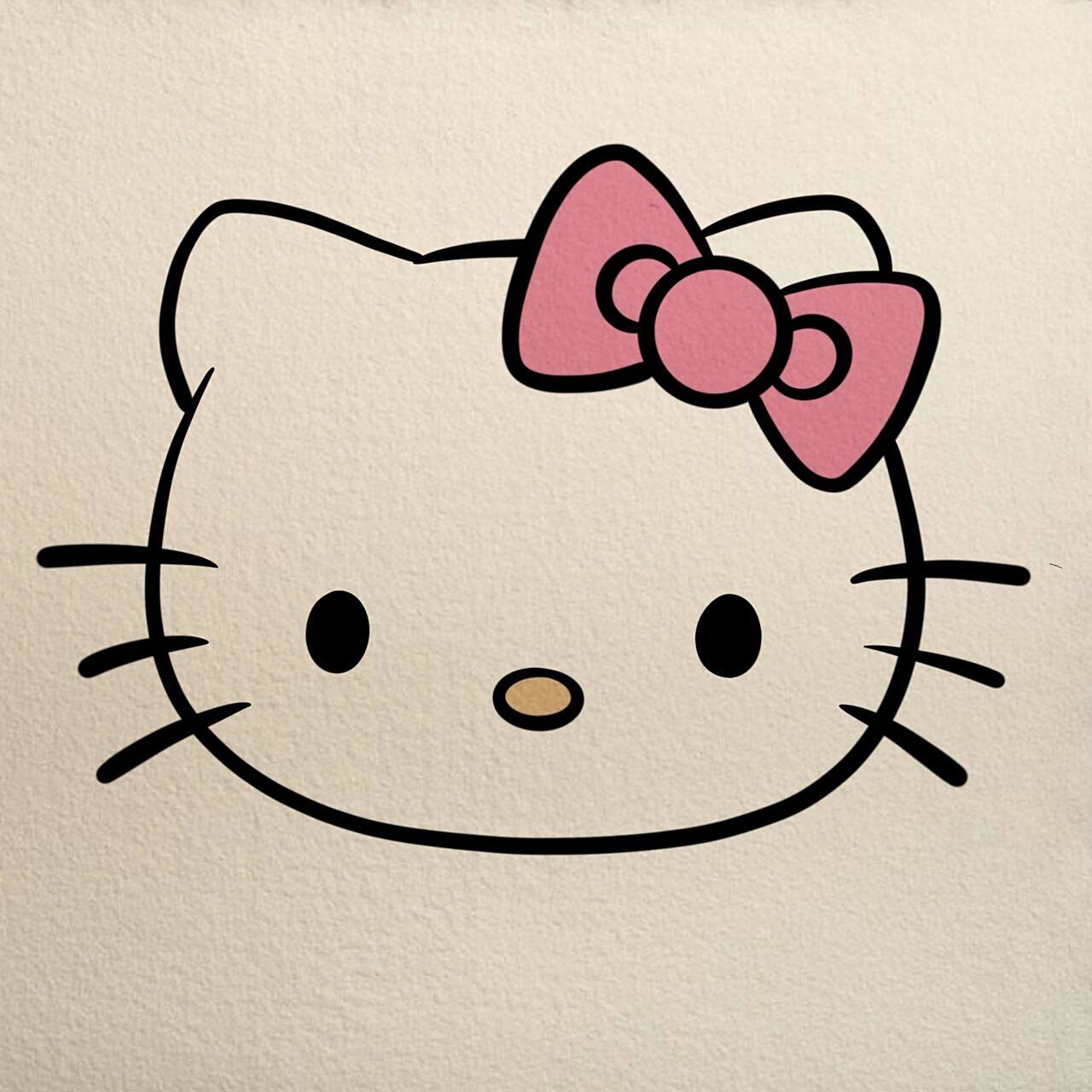 简笔画系列7815哈喽kt7815 98对可爱的事物毫无抵抗力 99