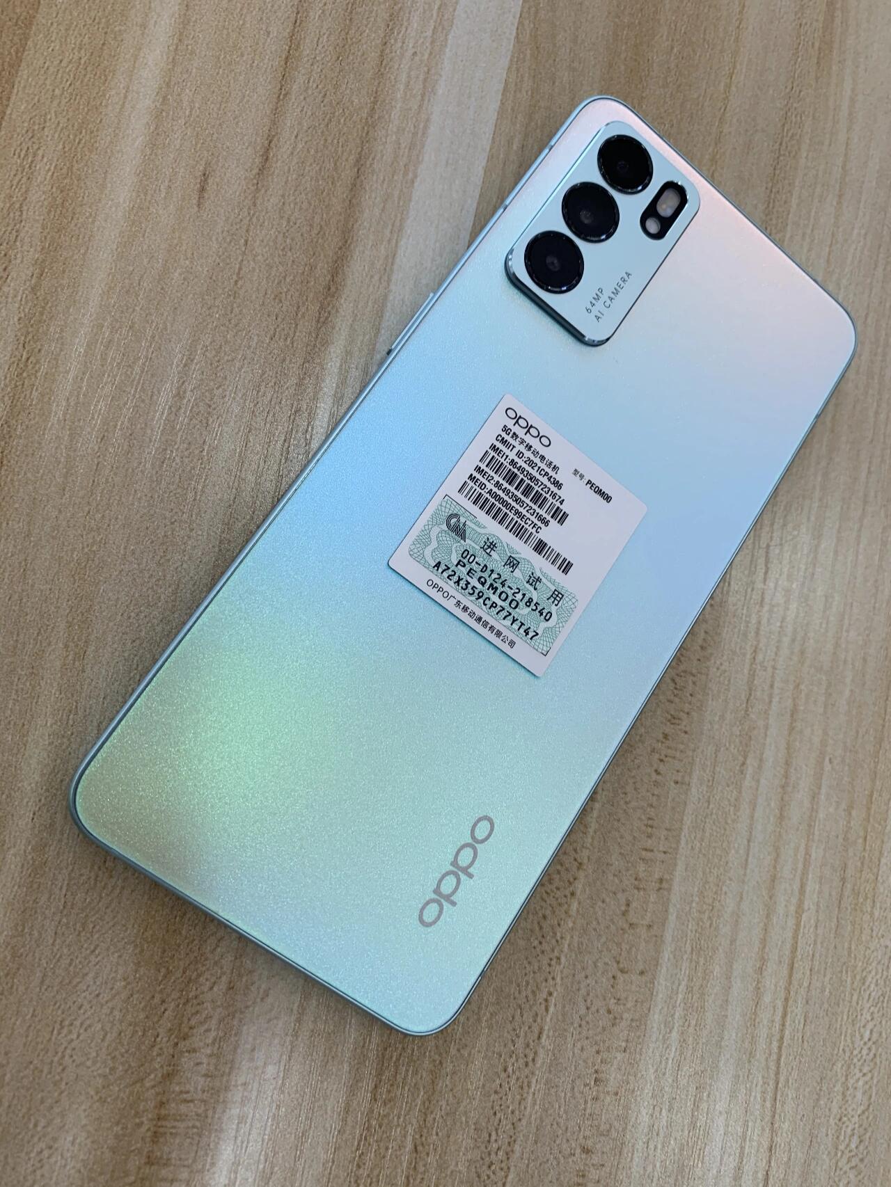 OPPO Reno6 5G像素图片