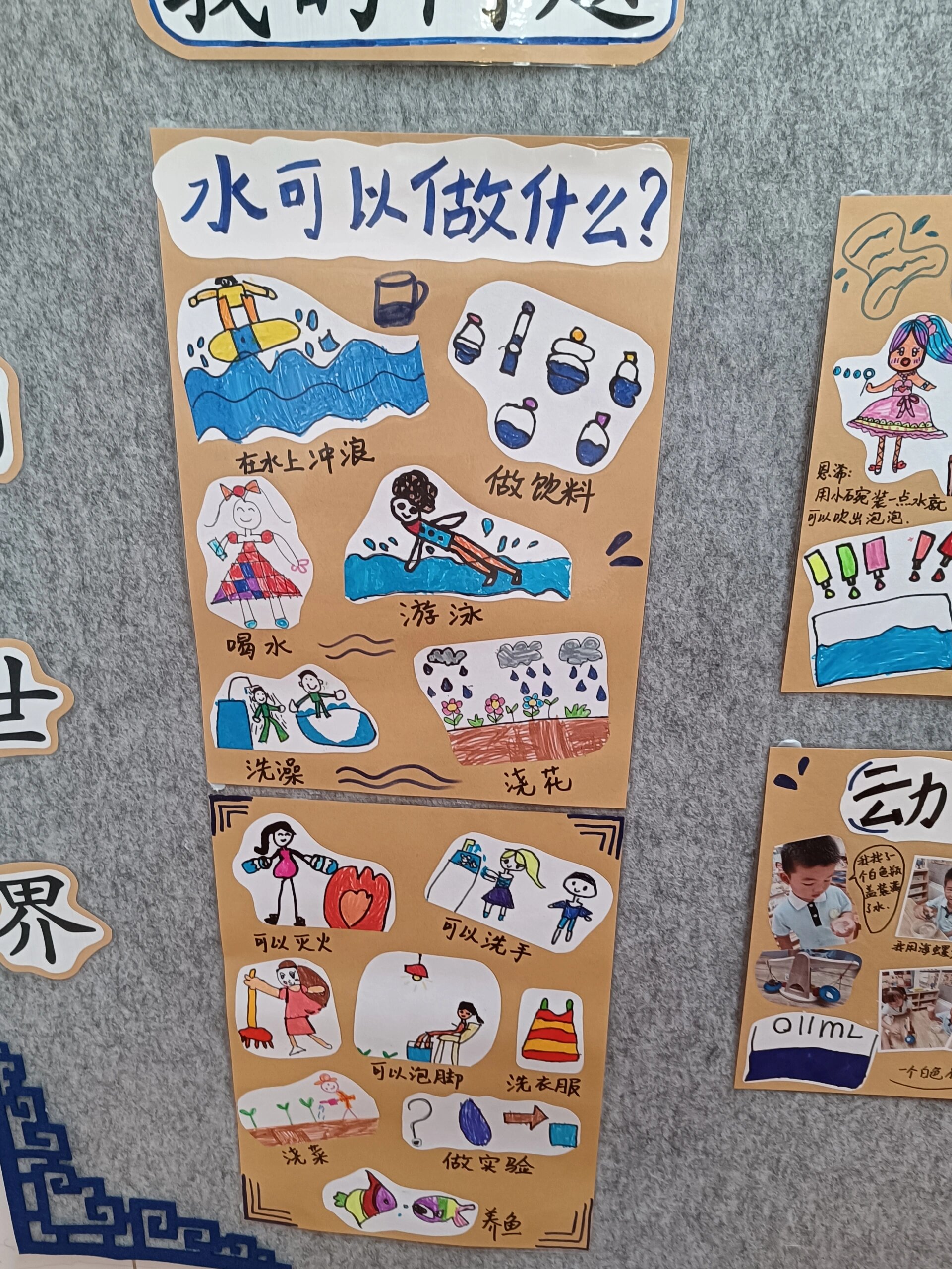 幼儿园大班科学区环创