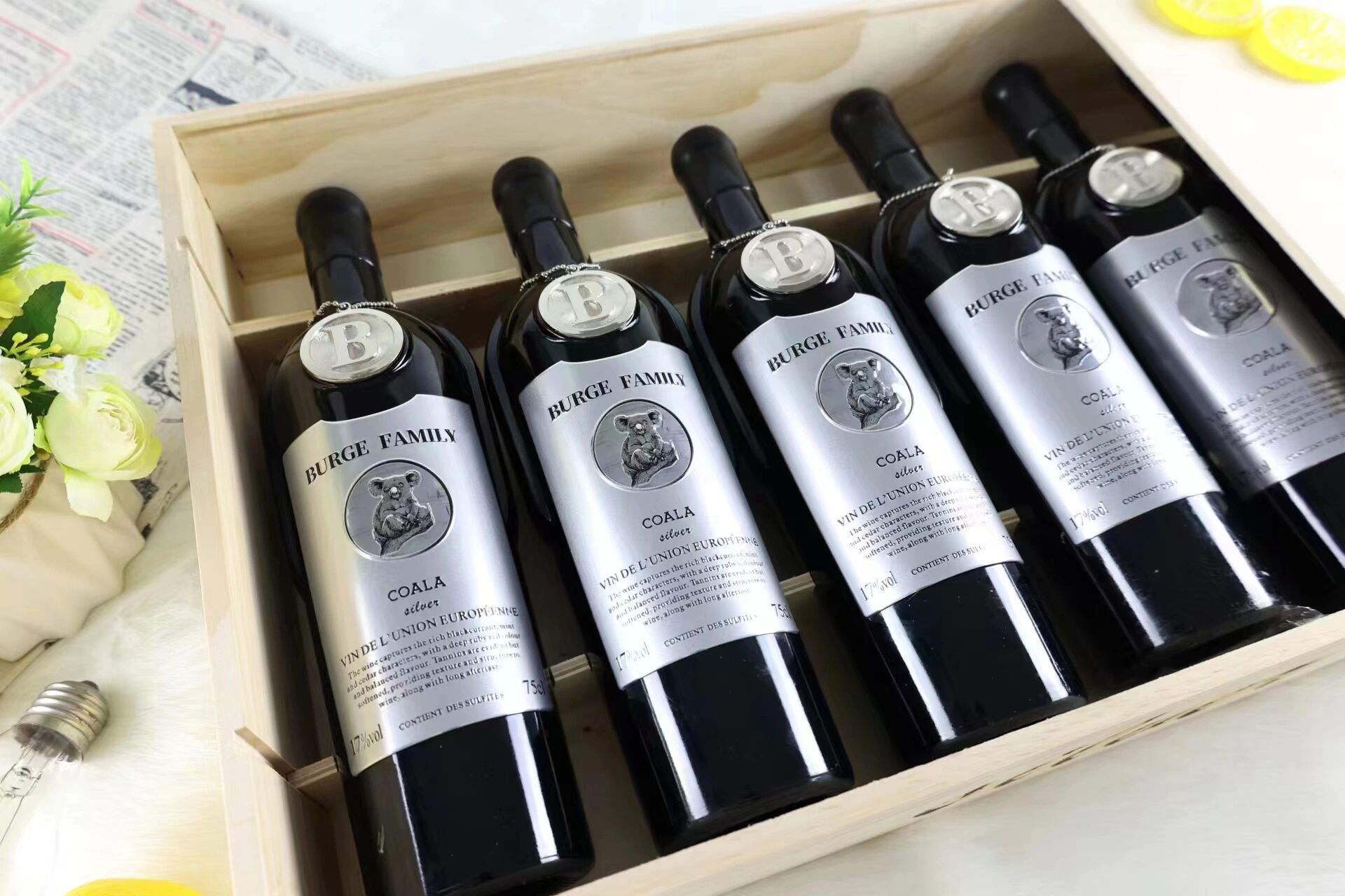 强烈推荐一款伯格家族平价高质量红酒 品名:伯格家族酒庄·考拉干红