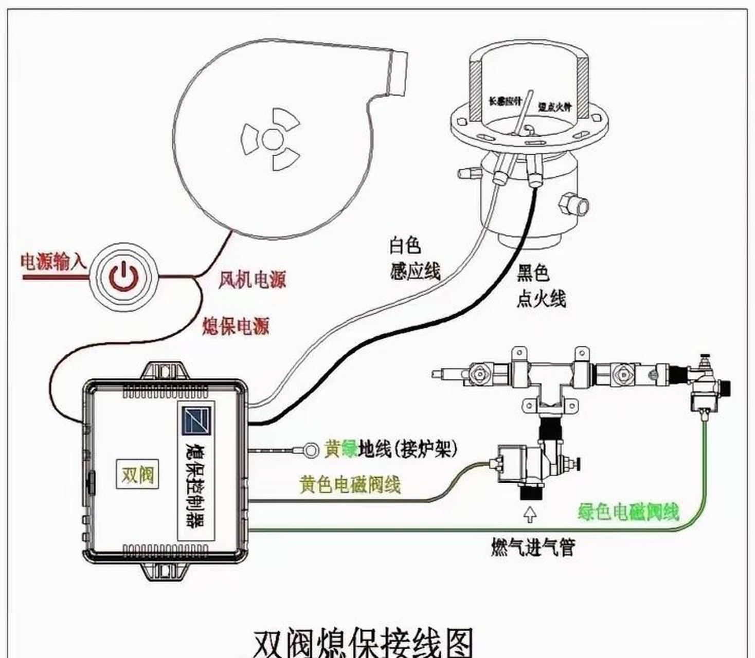 熄火保护接线图.