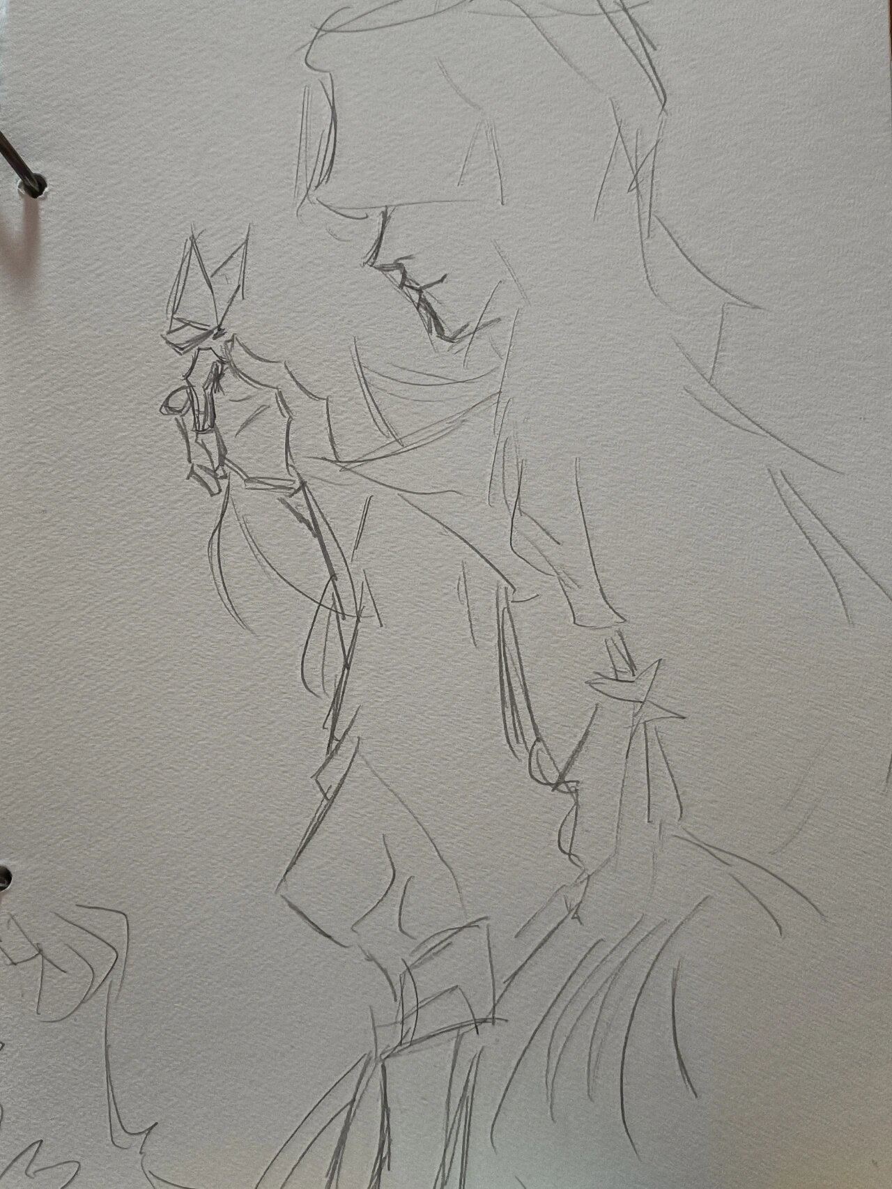 手绘花城(临摹带过程)