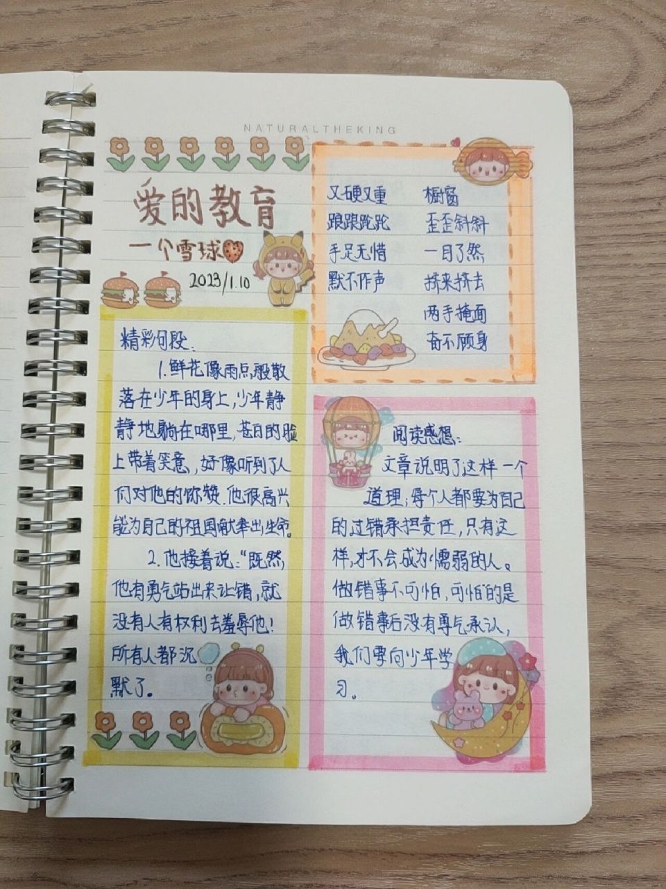 《爱的教育》读书笔记