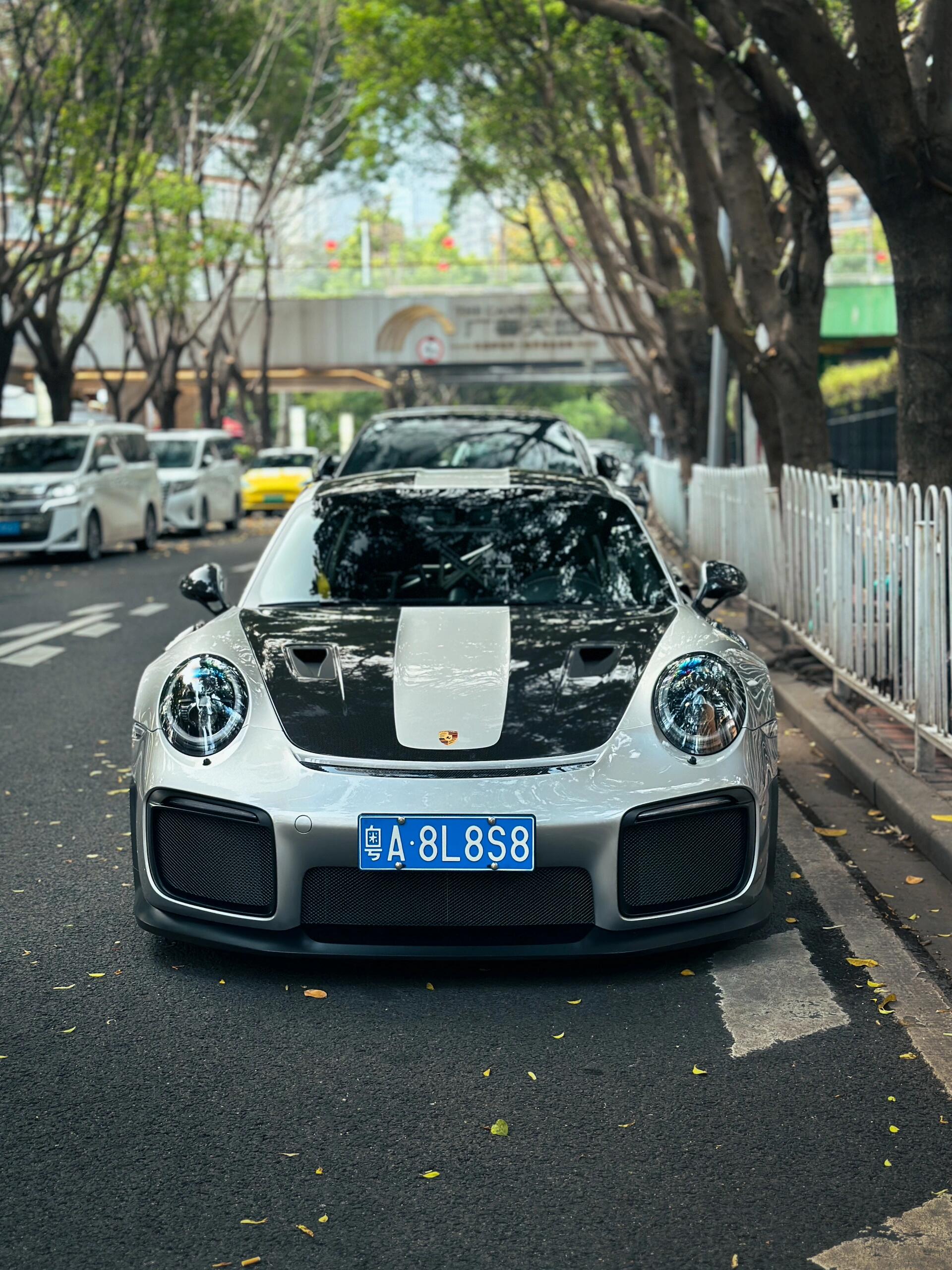 路边惊现纽北蛙王gt2rs�porsche 911gt2rs