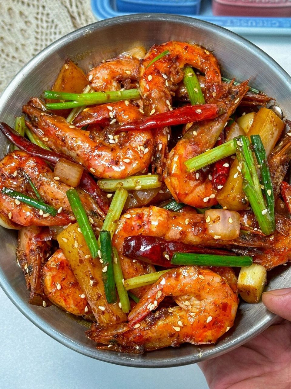 这个干锅香辣虾77薄荷柠檬系列!