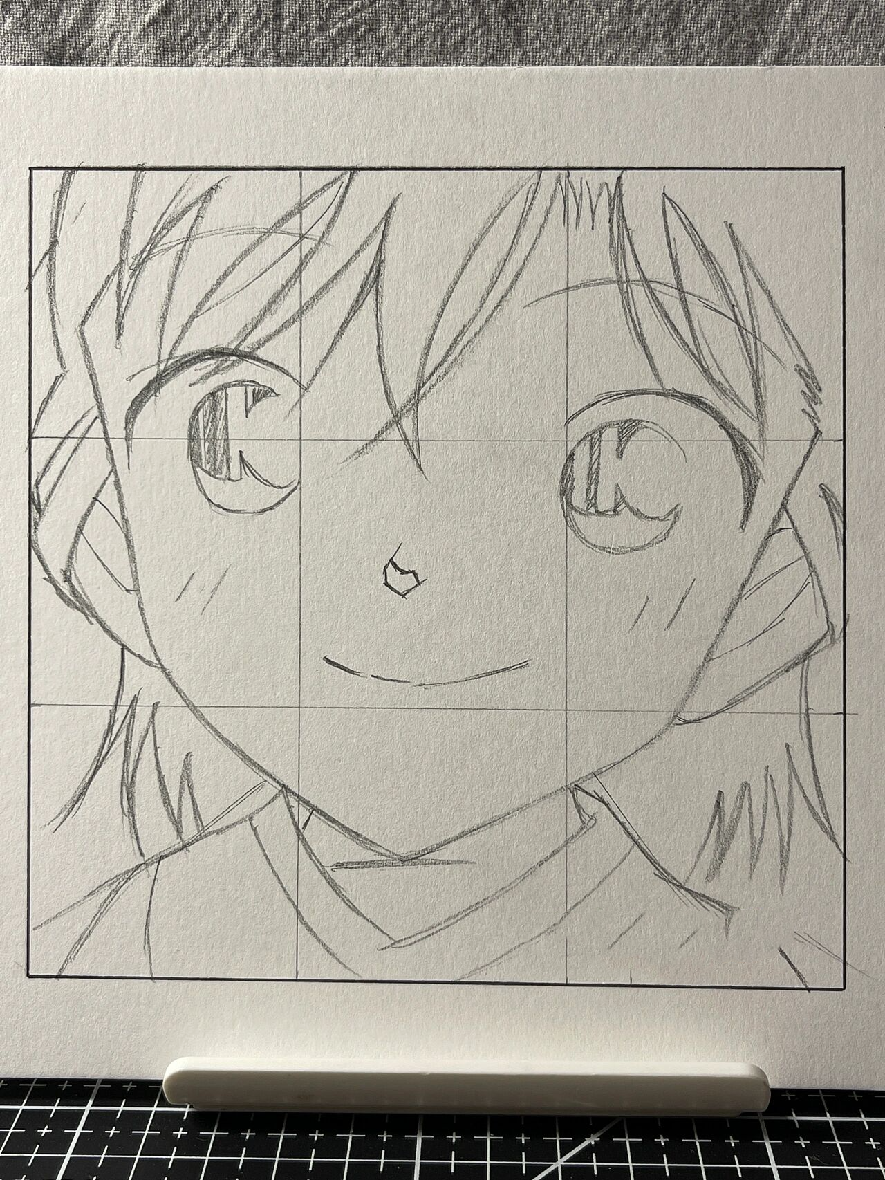 手绘|名侦探·小兰 附线稿过程