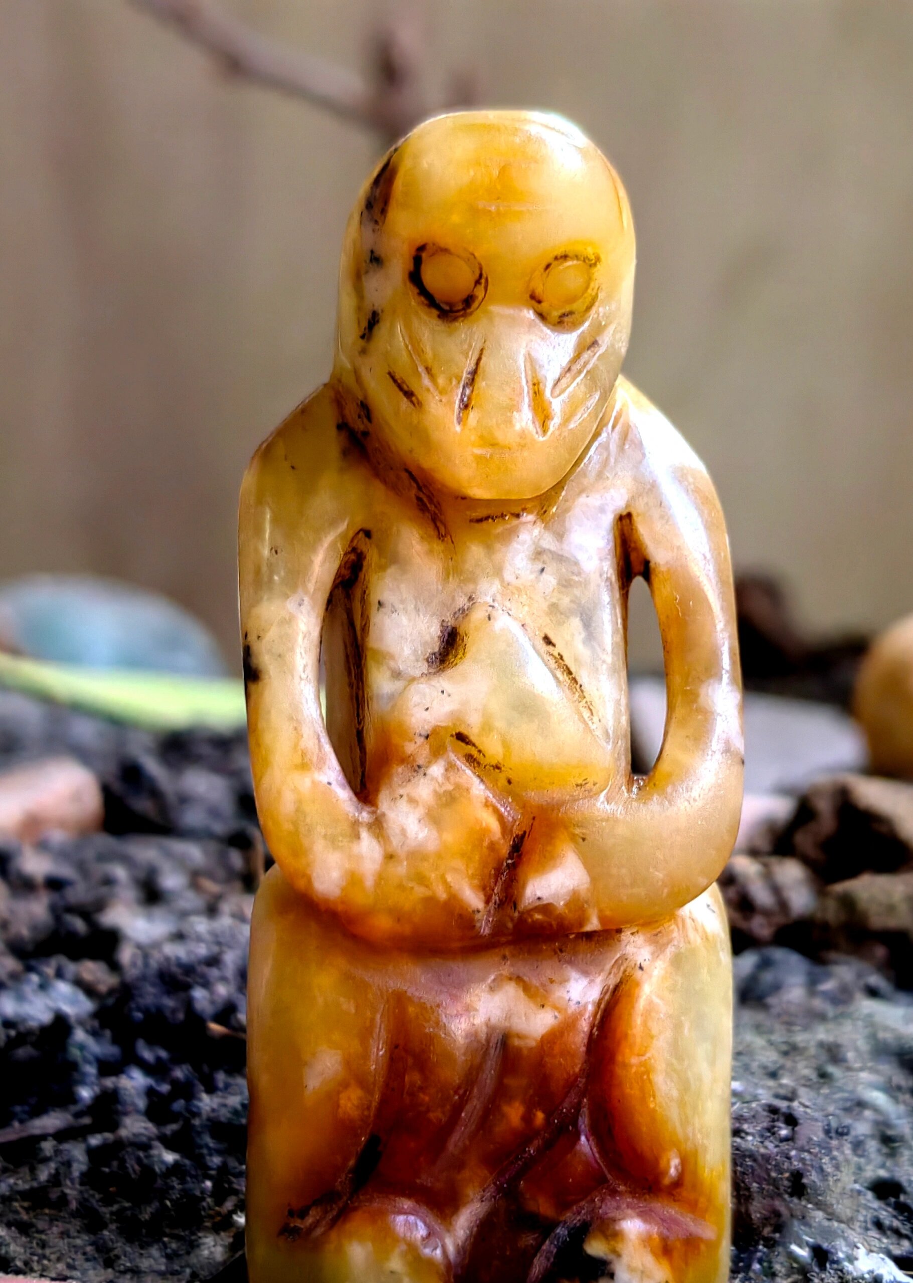 玉猴的四个修养可傍身收藏