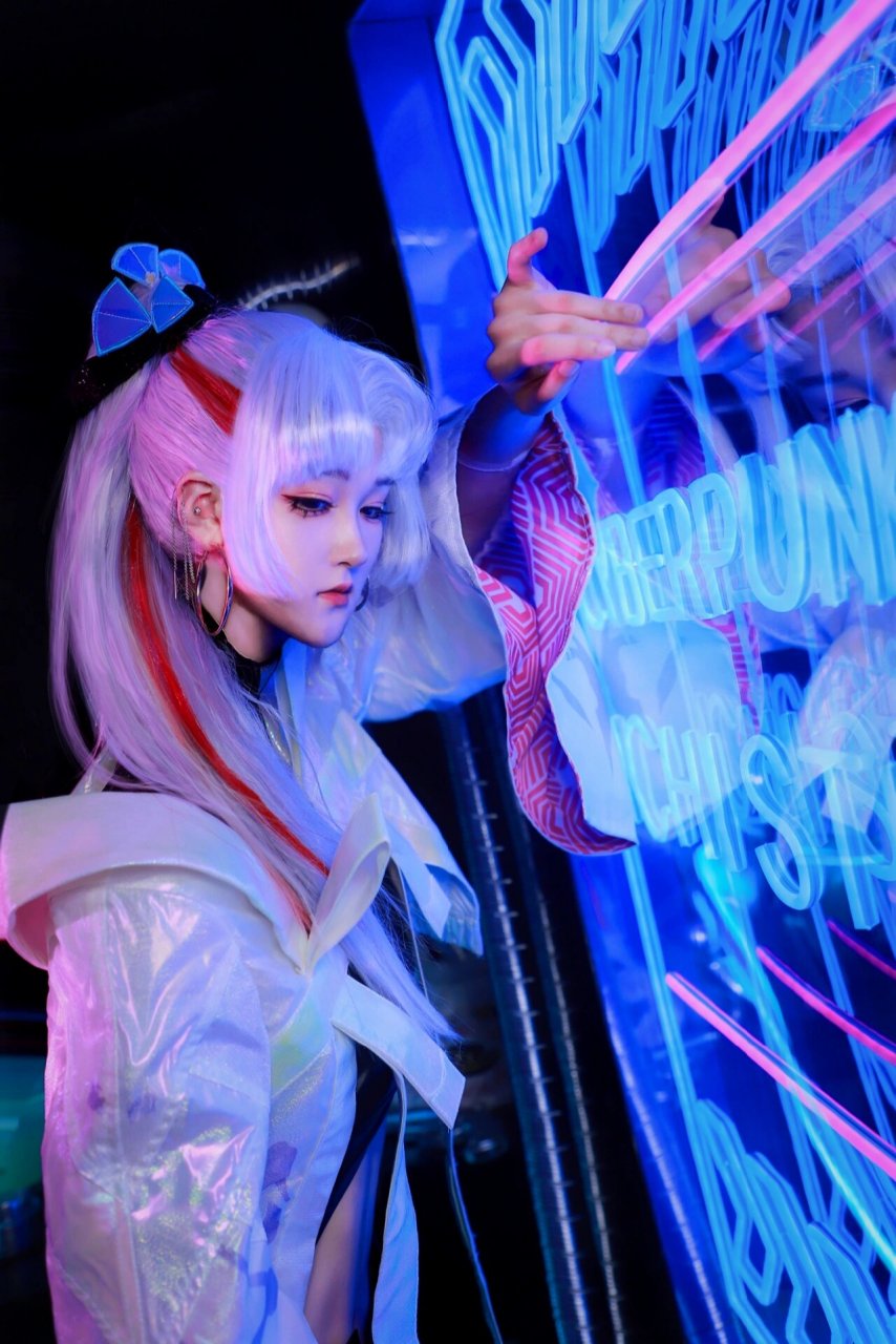 王者荣耀cos 上官婉儿cos 天狼绘梦者cos    「真实诞于虚拟,黑夜预告