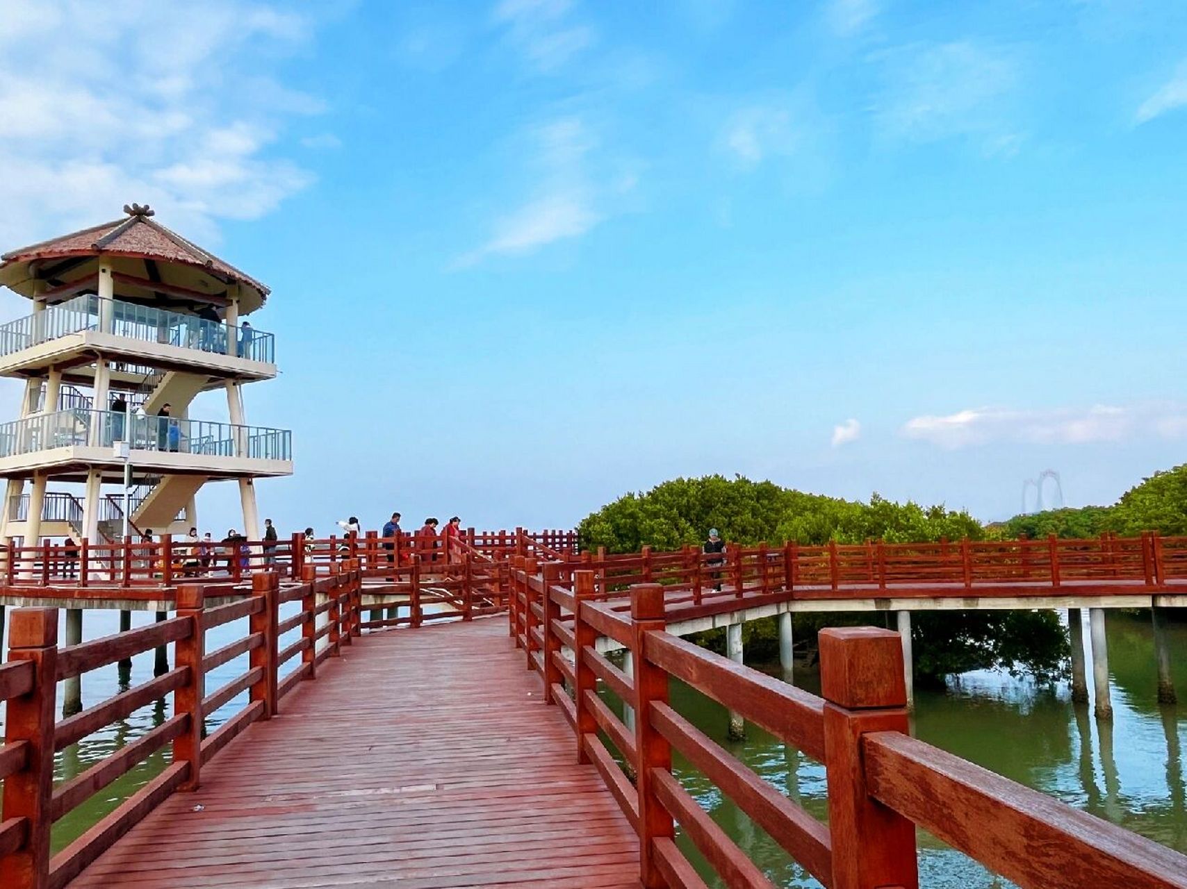 茂名电白|水东湾海洋公园 晴空万里,阳光正好, 春节