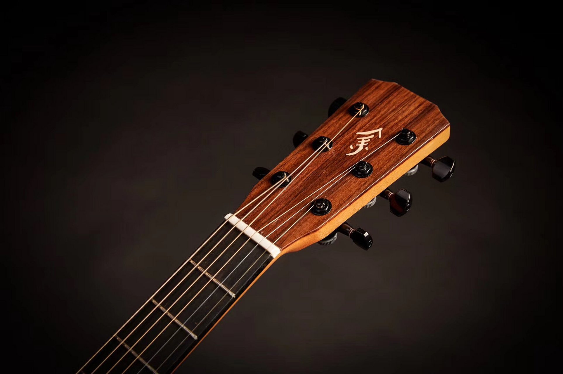 特·40寸民谣·印度玫瑰木全手工吉他 吉他如水,静朴润万物.