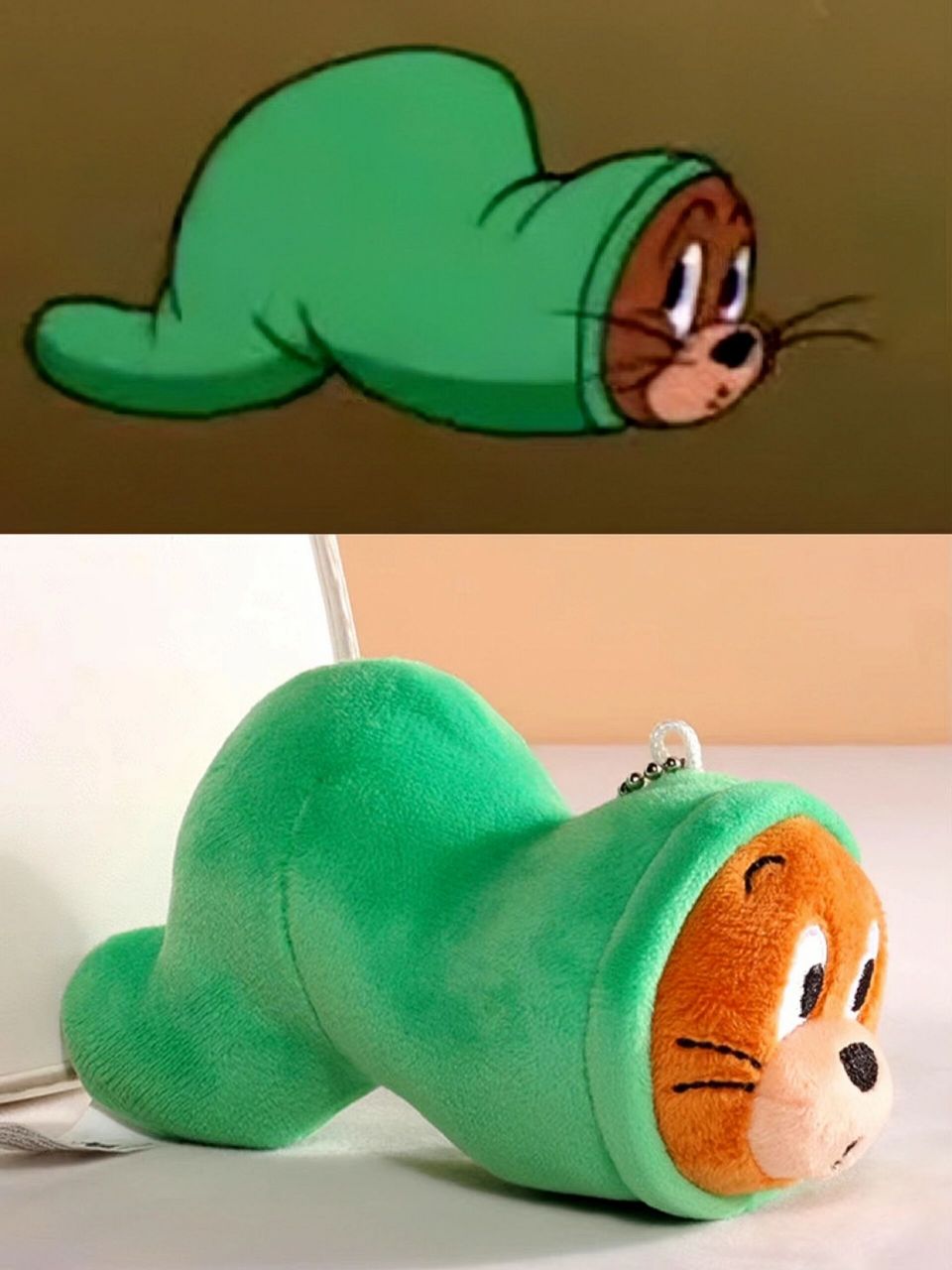 还怪可爱的哦96猫和老鼠系列之杰瑞毛毛虫 #浪漫生活的记录者# 猫和