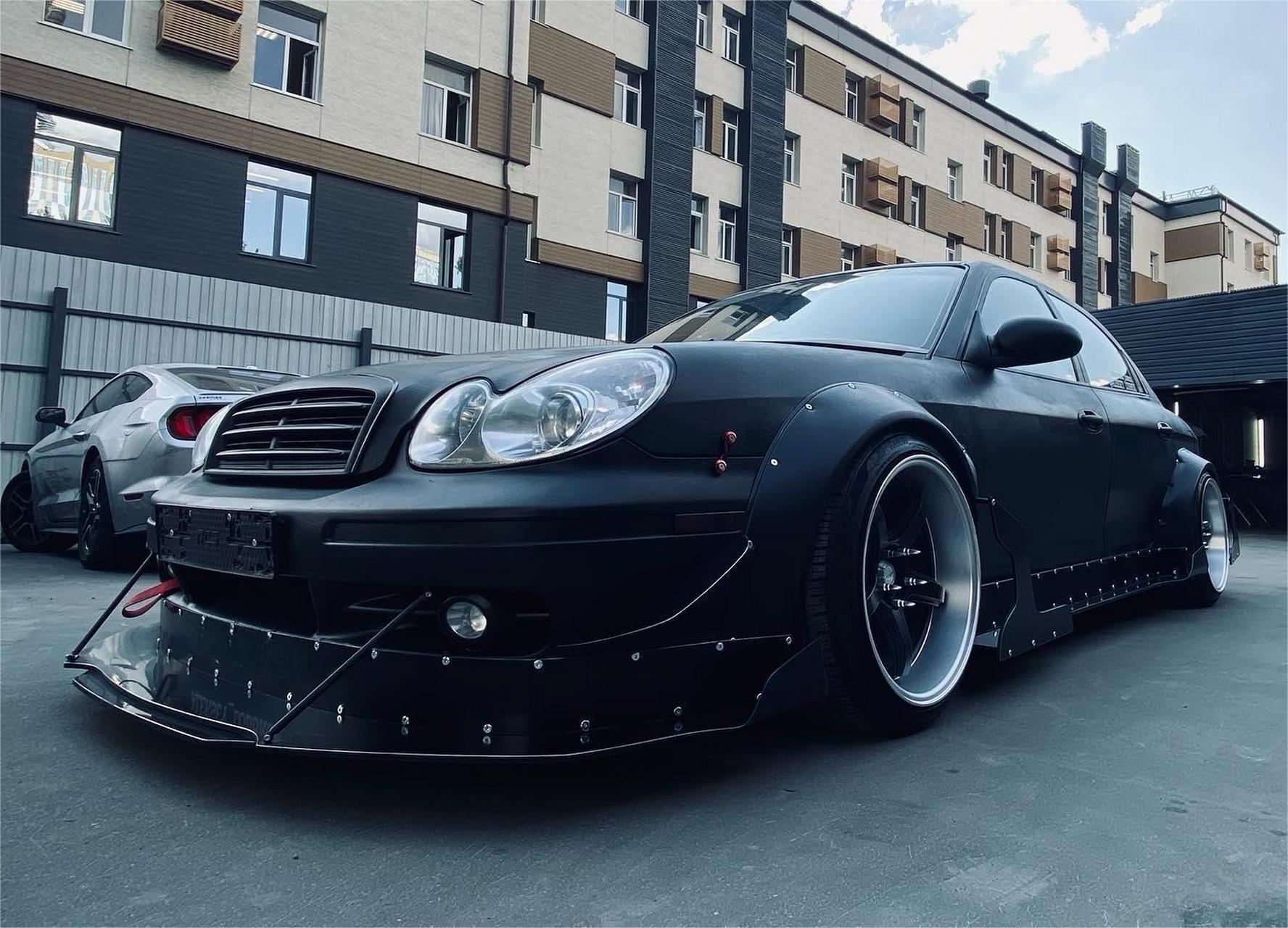 索纳塔ef gt3(dog)#老款索纳塔 #老车改装 #低趴姿态 #经典情怀老车