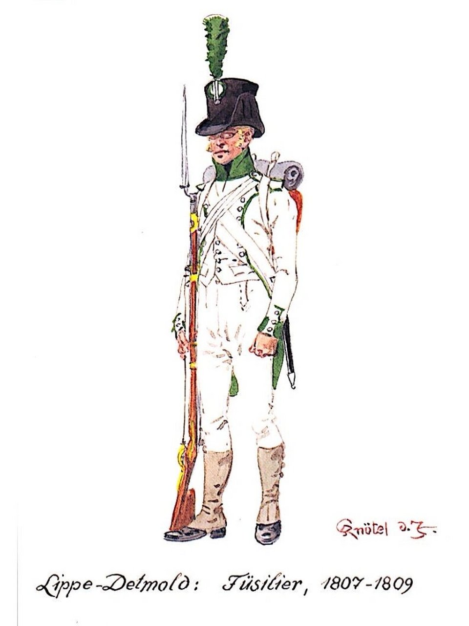 拿破仑一世时期的军服(第一弹) 1806年7月12日,通过签署莱茵联邦条约