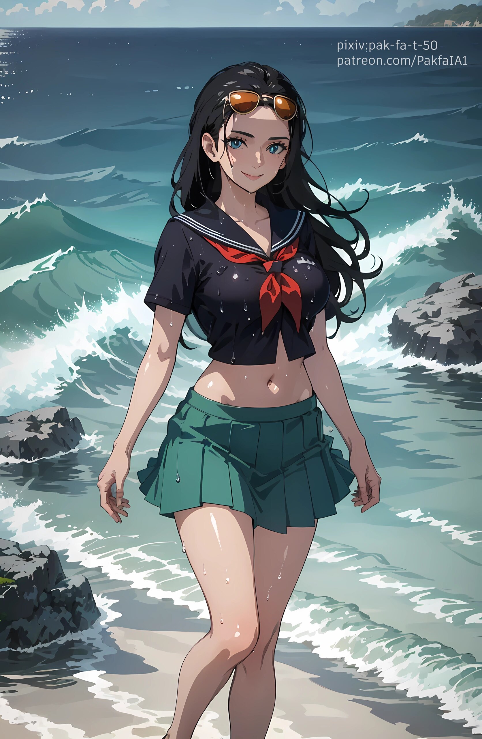 海贼王丨很多张罗宾的图