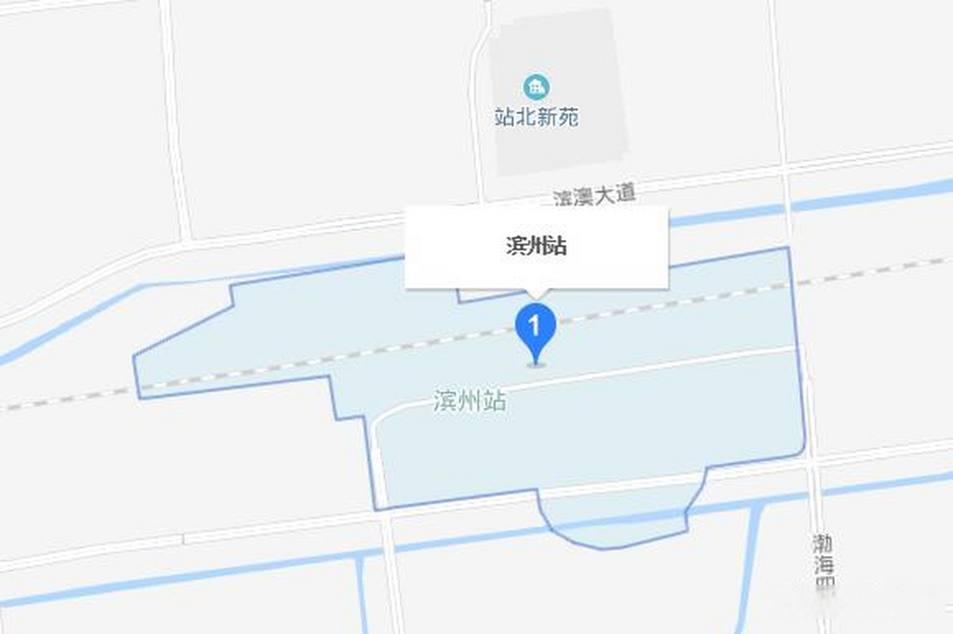 滨州站是京沪东线中间站(滨东潍铁路始发终点站)济滨城际铁路的始发
