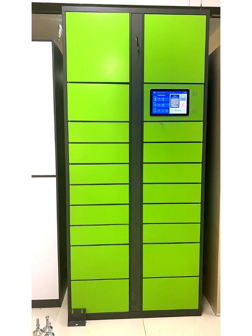 智能蜂巢快递柜 包裹寄存柜 柜体系统一体 拥有独立的后台,支持公众号