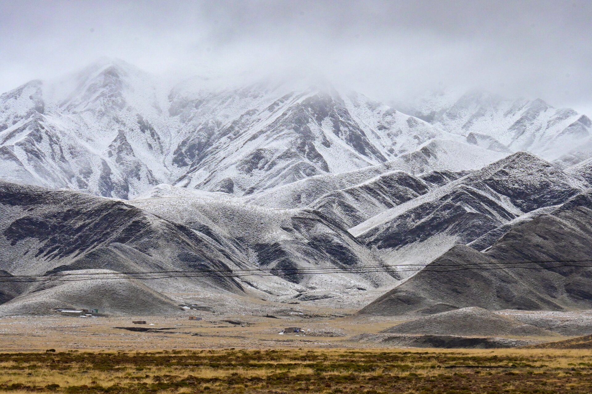 祁连山的雪山,令人惊叹的美