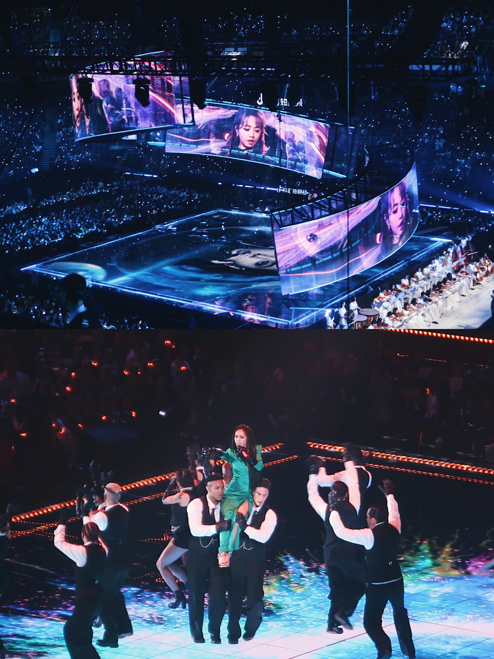 2019江苏卫视的跨年演唱会,看了现场,邓紫棋真的好美好美好美!