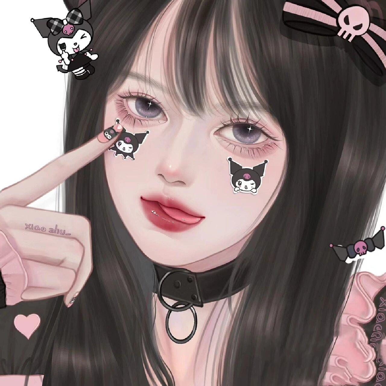 三丽鸥女生甜美动漫头像!