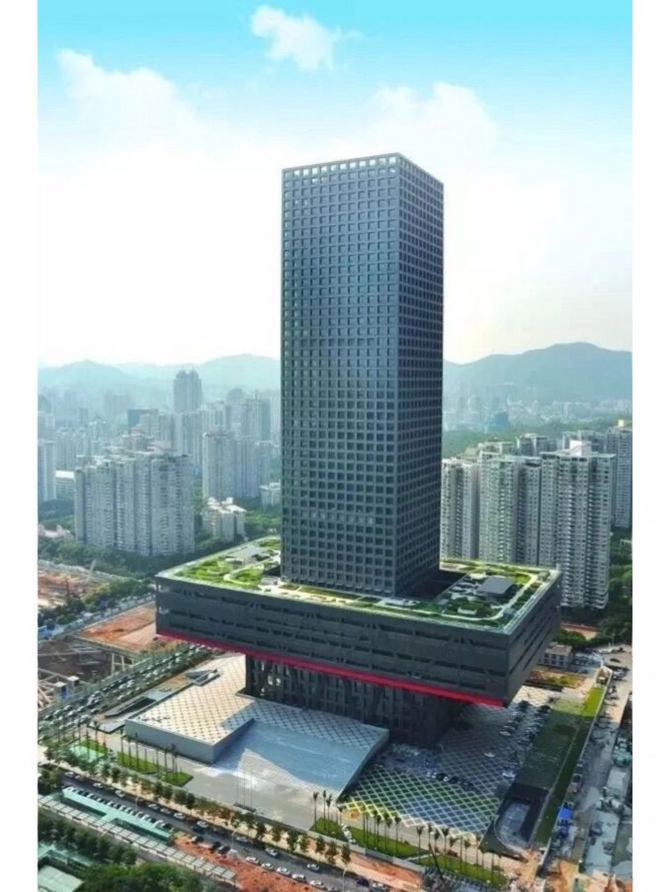 深圳证券交易所,公民意义的群房——oma作品 由oma设计的楼高246米的