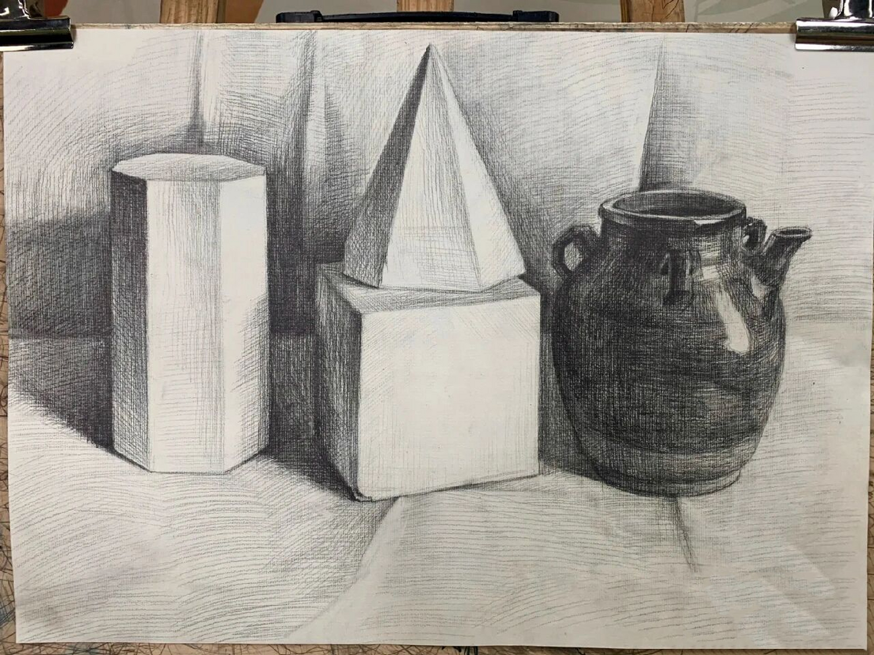 素描4级范画 美术考级