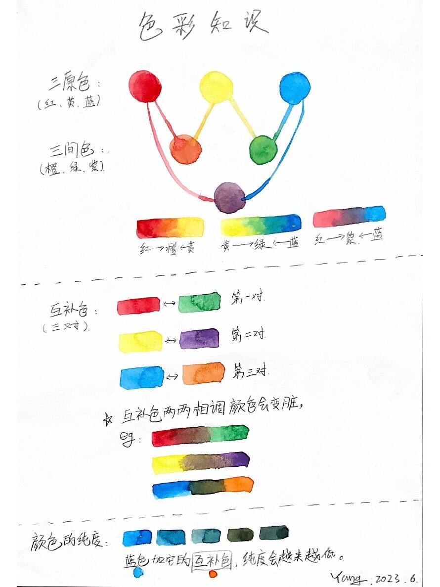 红绿对比色画图片