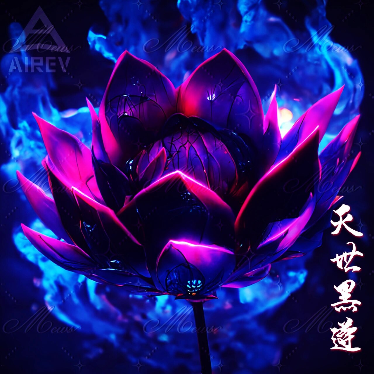 🔥四大神莲·先天至宝🔥 🌋业火红莲——相传此莲台是所有先天