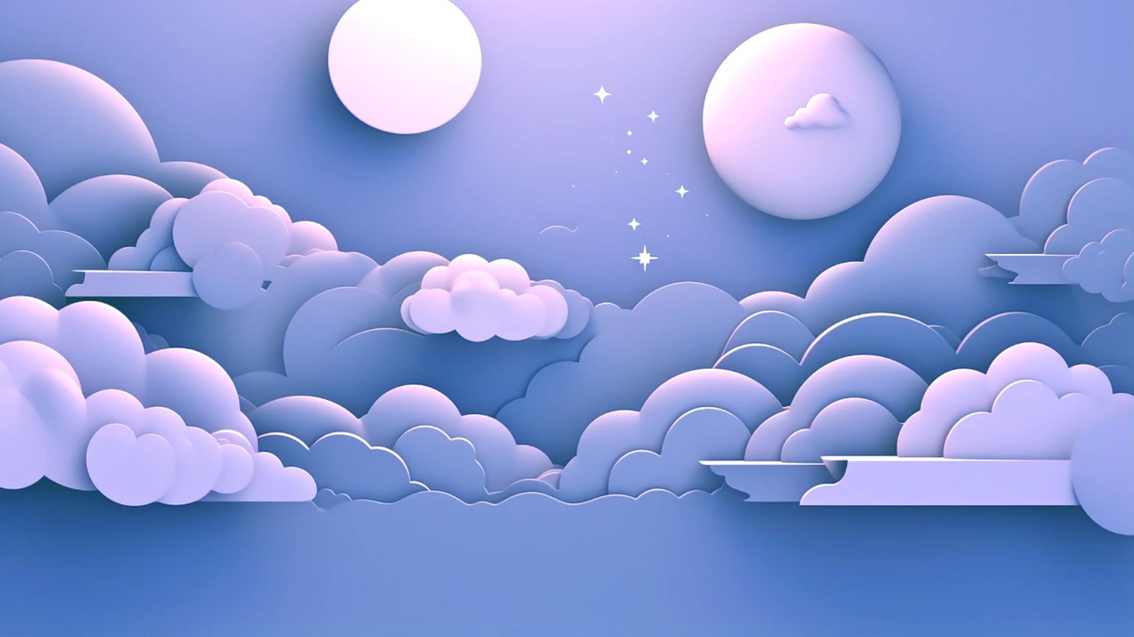 剪纸风の中秋明月夜·横版蓝色背景底图素材 (,,116611)17゛