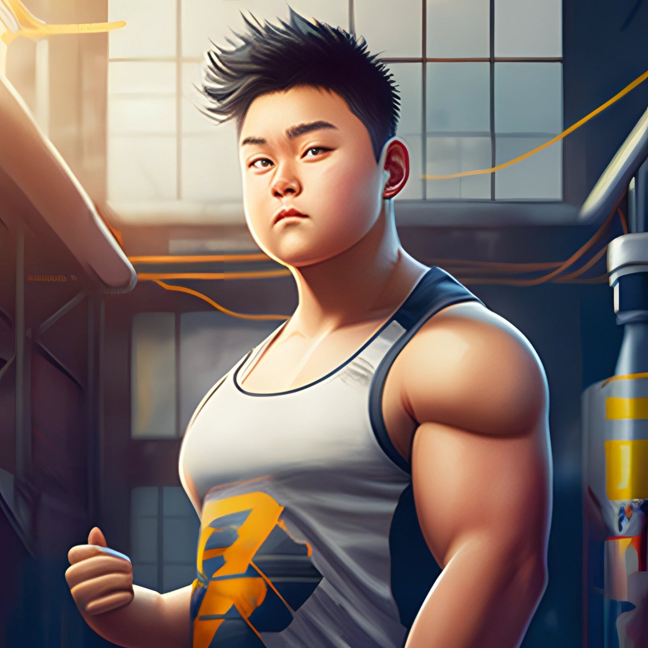 健身教练职业头像 粉丝要的健身教练职业头像