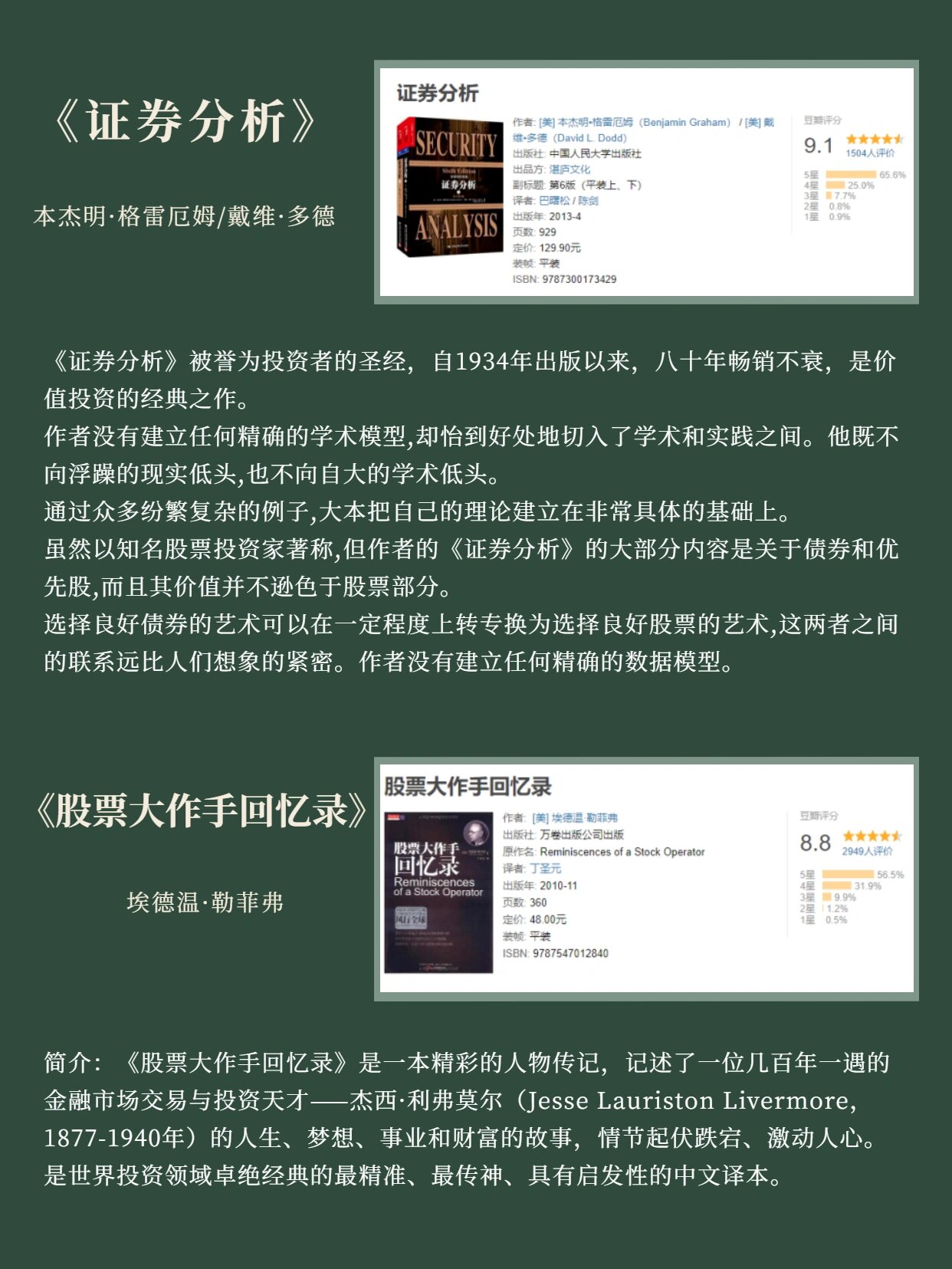 豆瓣高评分!10本适合金融人看的书籍推荐