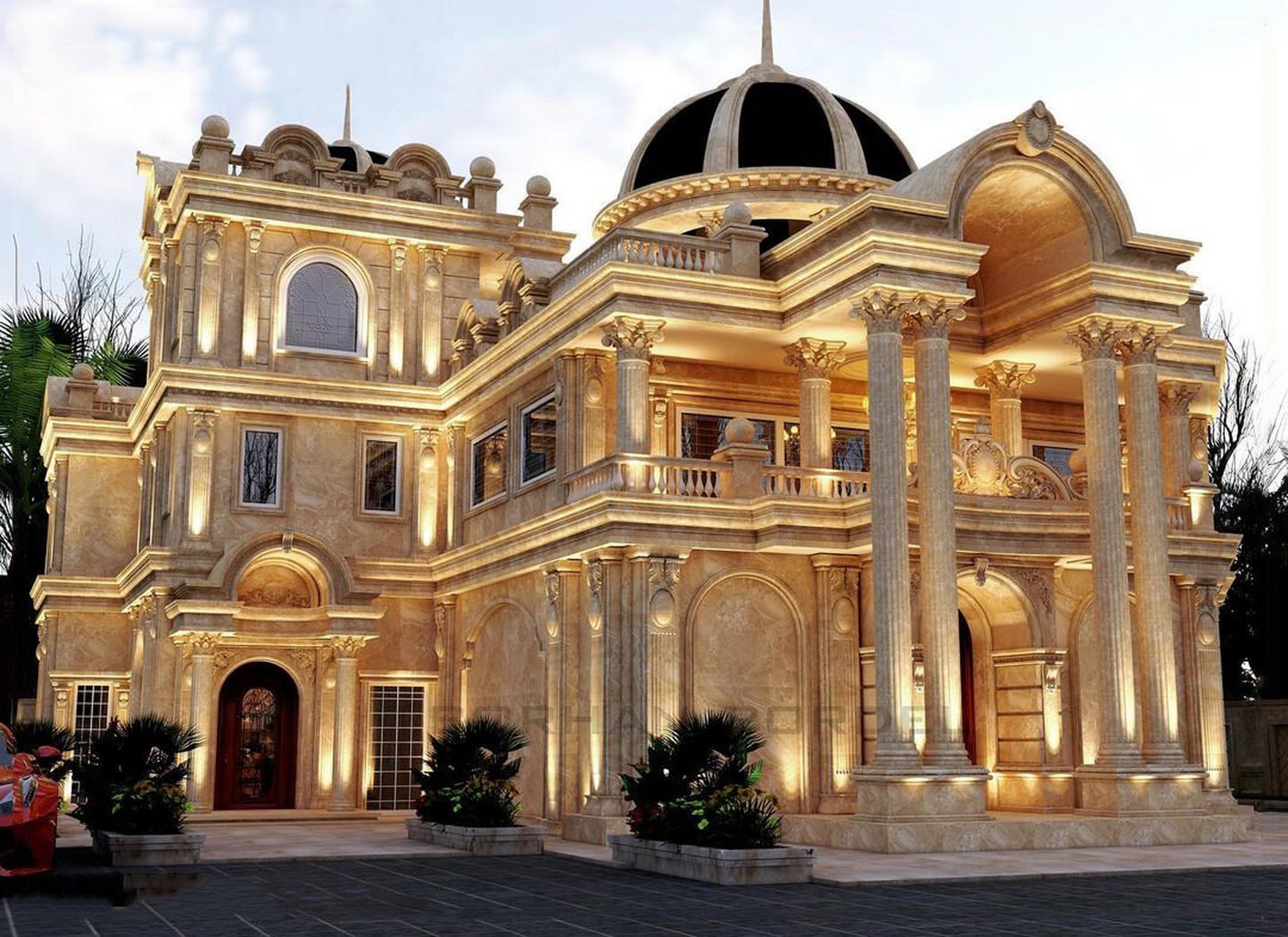 欧式英伦风别墅,没有几千万家产谁敢想 △只做满意,有趣,有颜的设计