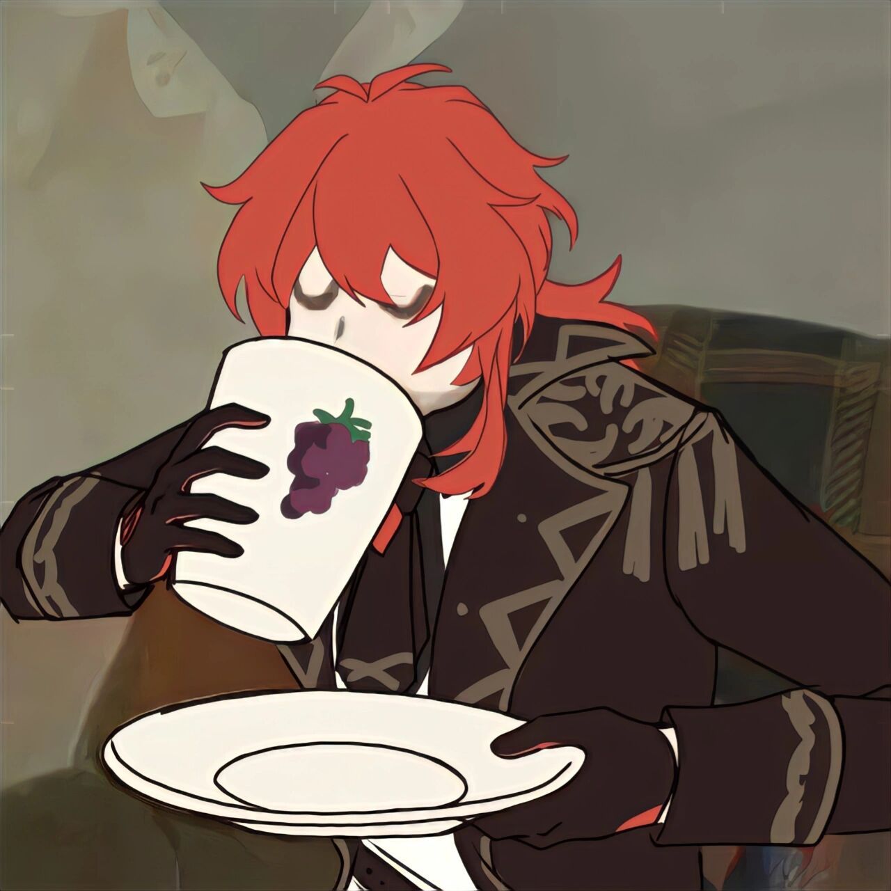 关于迪卢克的一些头像 不正经的迪卢克厨